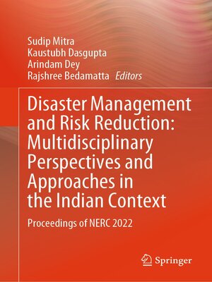 cover image of Disaster Management and Risk Reduction